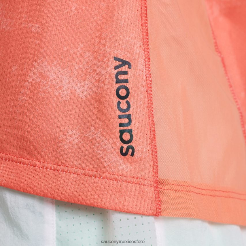 Saucony elevar la parte superior del tanque mujer estampado cenital tie-dye P4B2Z0749