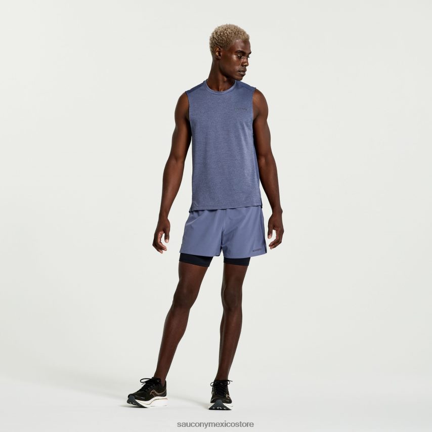 Saucony elevar sin mangas hombres horizonte brezo P4B2Z0316
