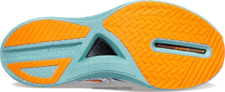 Saucony endorfinas pro 3 hombres niebla/naranja vizio P4B2Z0102
