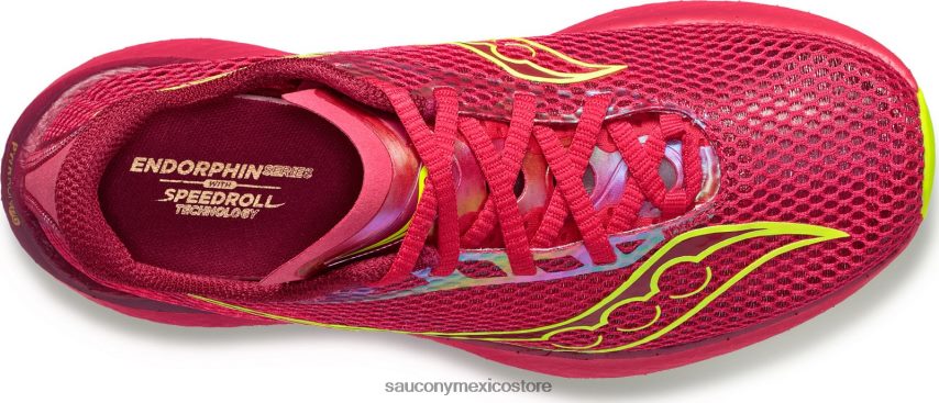 Saucony endorfinas pro 3 mujer Rosa roja P4B2Z0549