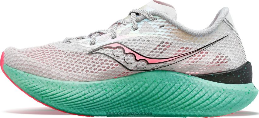 Saucony endorfinas pro 3 mujer niebla/rosa vizi P4B2Z0553