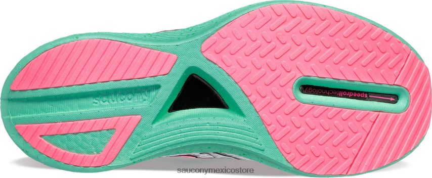 Saucony endorfinas pro 3 mujer niebla/rosa vizi P4B2Z0553