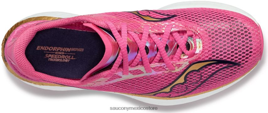 Saucony endorfinas pro 3 mujer perspectiva de cuarzo P4B2Z0551