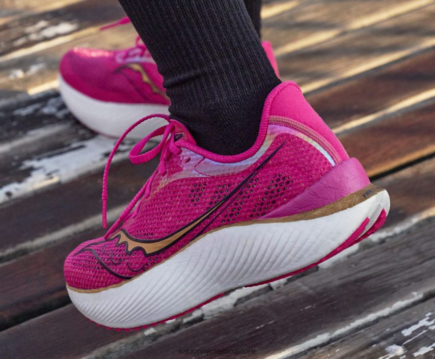 Saucony endorfinas pro 3 mujer perspectiva de cuarzo P4B2Z0551