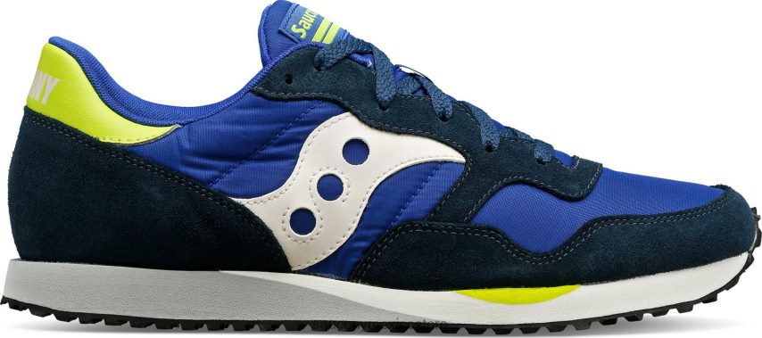 Saucony entrenador hombres azul/blanco/lima P4B2Z0182