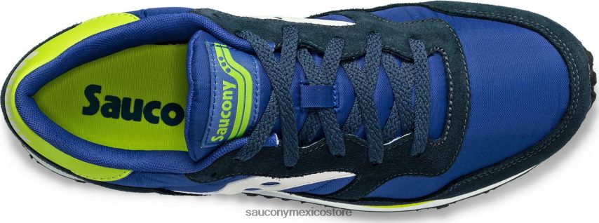 Saucony entrenador hombres azul/blanco/lima P4B2Z0182