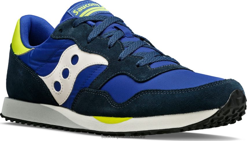 Saucony entrenador hombres azul/blanco/lima P4B2Z0182