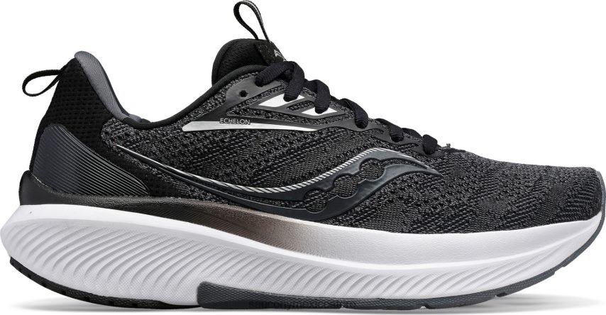 Saucony escalón 9 extra ancho mujer blanco negro P4B2Z0623