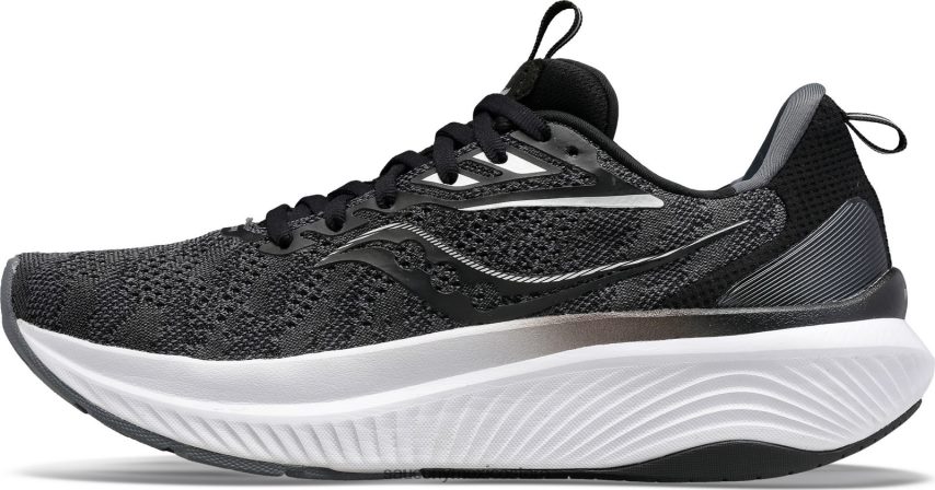 Saucony escalón 9 extra ancho mujer blanco negro P4B2Z0623