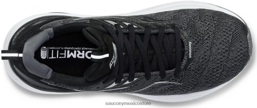 Saucony escalón 9 extra ancho mujer blanco negro P4B2Z0623