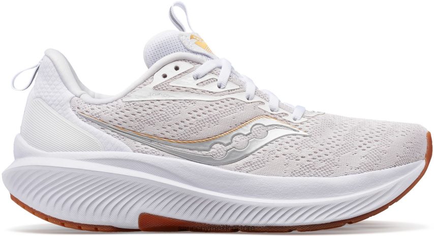 Saucony escalón 9 hombres blanco/goma P4B2Z097