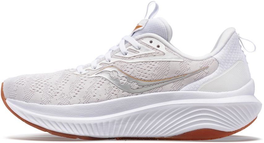 Saucony escalón 9 hombres blanco/goma P4B2Z097