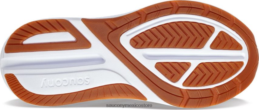 Saucony escalón 9 hombres blanco/goma P4B2Z097