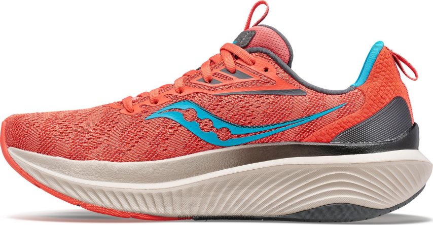 Saucony escalón 9 mujer coral/océano P4B2Z0626