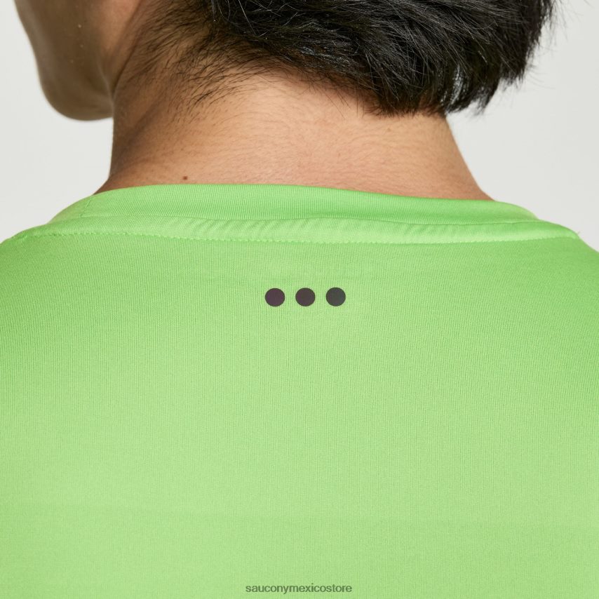 Saucony explorador de manga corta hombres gráfico invasor P4B2Z0378