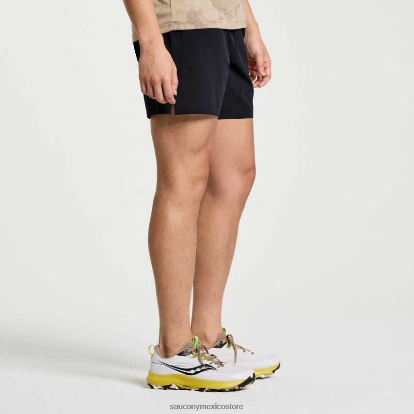 Saucony explorer utilidad 6 corto hombres negro P4B2Z0394