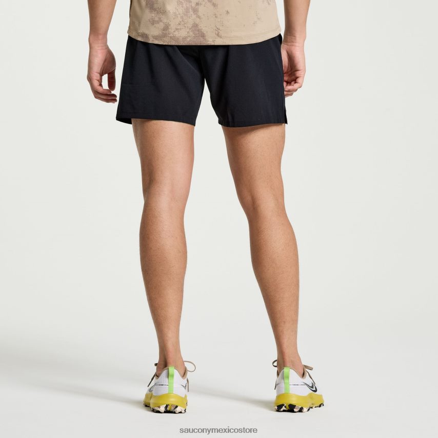 Saucony explorer utilidad 6 corto hombres negro P4B2Z0394