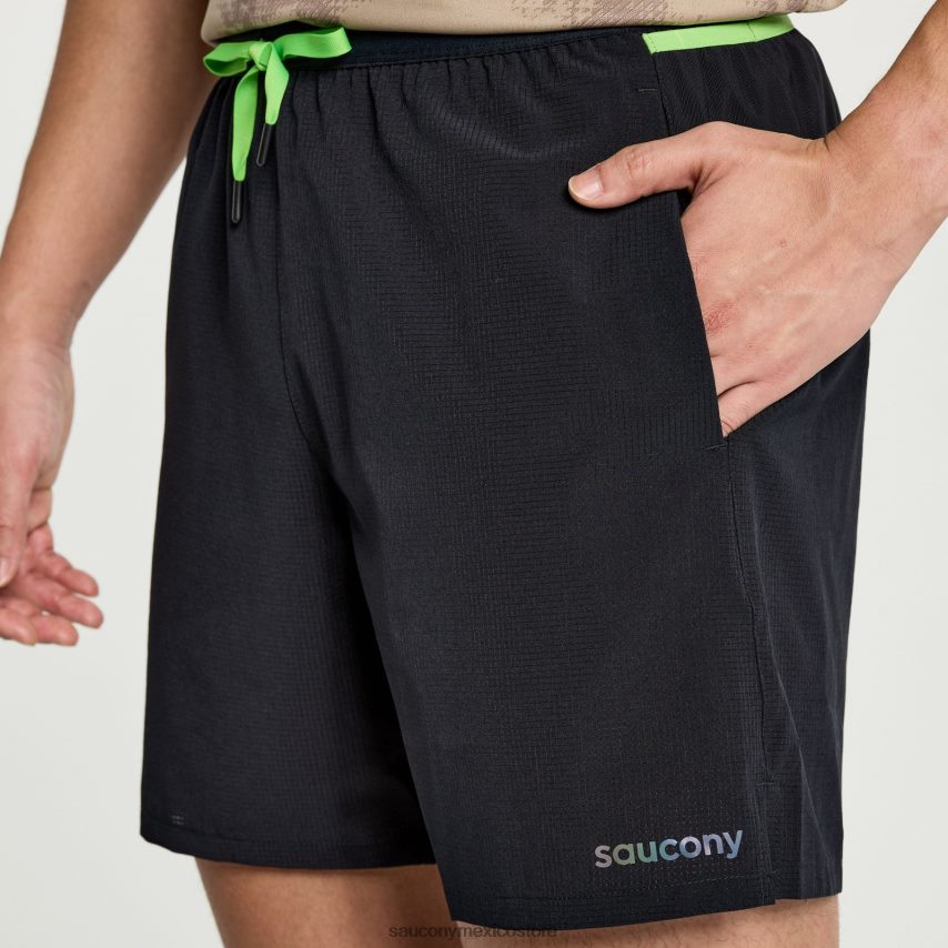 Saucony explorer utilidad 6 corto hombres negro P4B2Z0394
