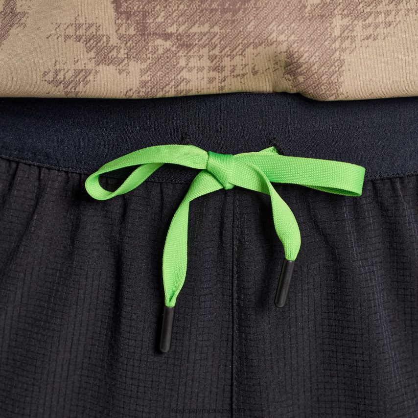 Saucony explorer utilidad 6 corto hombres negro P4B2Z0394