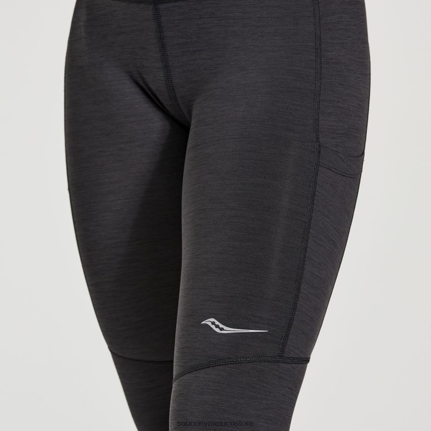 Saucony fortalecer apretado mujer brezo negro P4B2Z0859