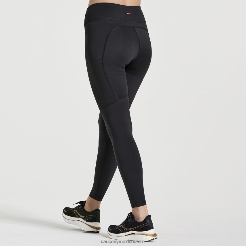 Saucony fortalecer apretado mujer negro P4B2Z0858