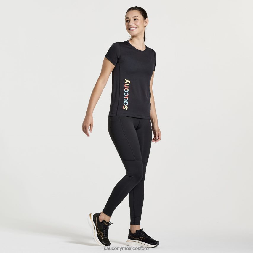 Saucony fortalecer apretado mujer negro P4B2Z0858