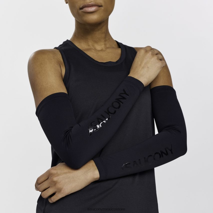 Saucony fortalecer las mangas del brazo hombres negro P4B2Z0446