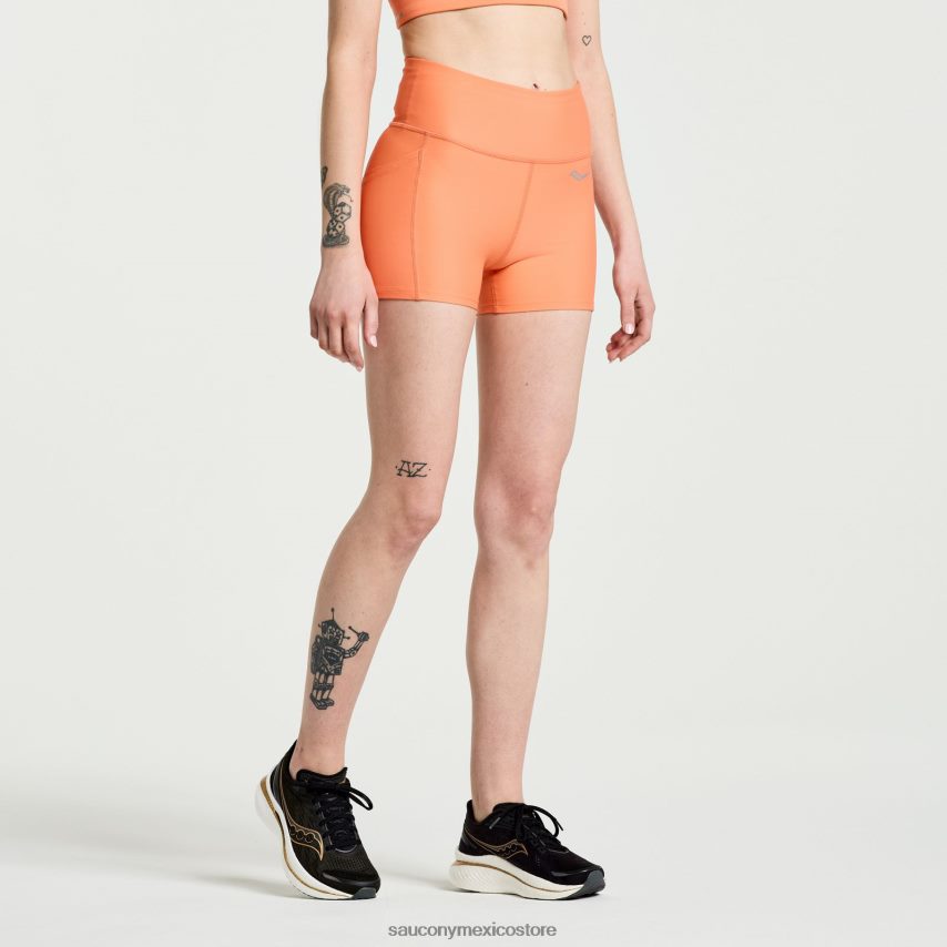 Saucony fortificar 3 caliente corto mujer cenit P4B2Z0821