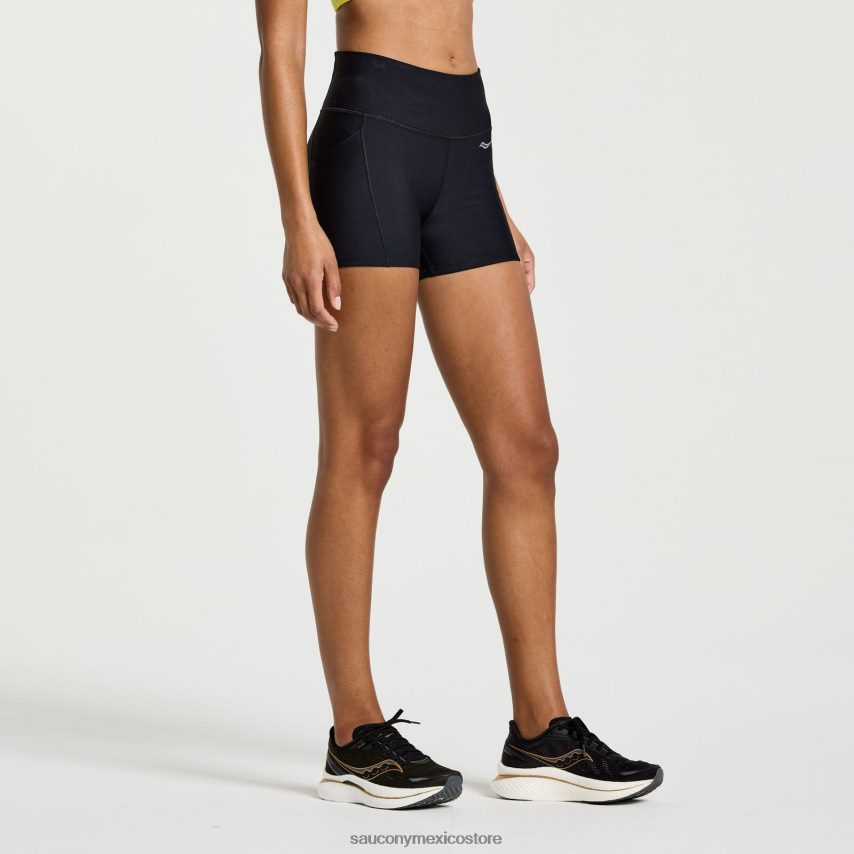 Saucony fortificar 3 caliente corto mujer negro P4B2Z0819