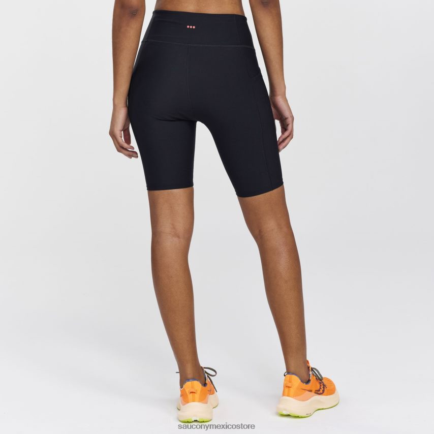 Saucony fortificar 8 biker corto mujer negro P4B2Z0833