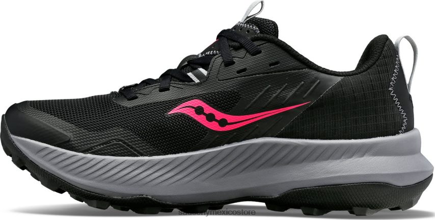 Saucony fuego tr mujer negro/rosa vizi P4B2Z0602