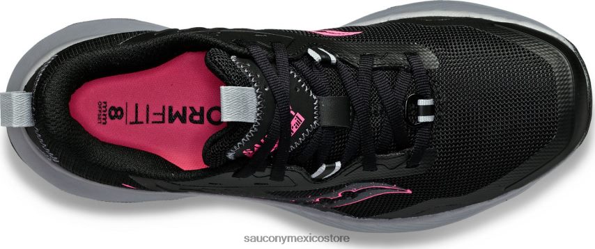 Saucony fuego tr mujer negro/rosa vizi P4B2Z0602