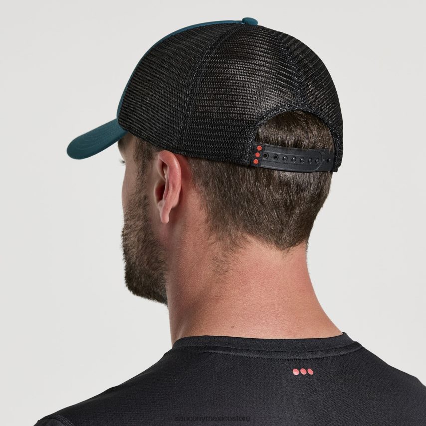 Saucony gorra de camionero de espuma hombres gráfico de la laguna P4B2Z0470