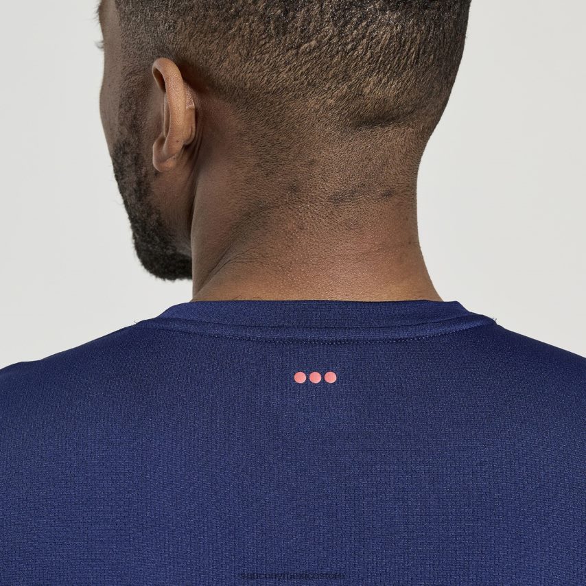 Saucony gráfico de cronómetro de manga corta hombres gráfico de sodalita P4B2Z0347