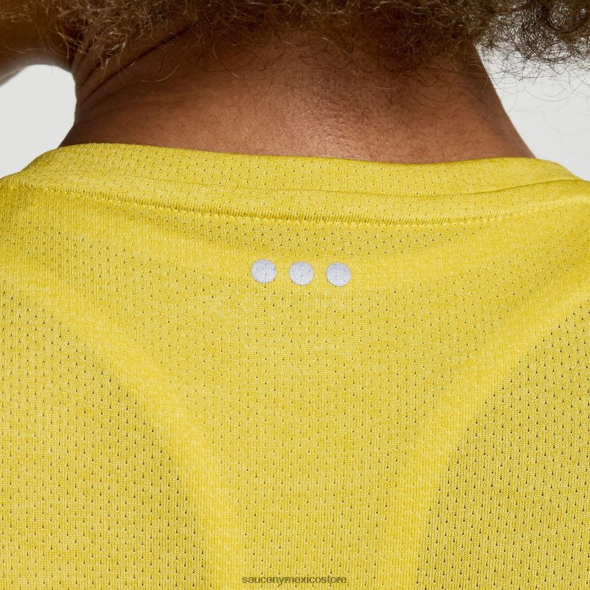 Saucony gráfico de cronómetro de manga corta mujer gráfico de brezo de arroyo P4B2Z0737