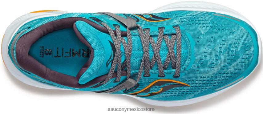 Saucony guía 16 de ancho hombres agave/caléndula P4B2Z0123