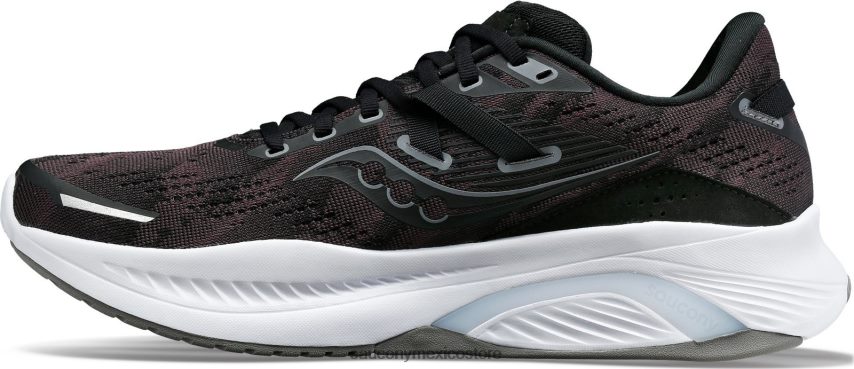 Saucony guía 16 hombres blanco negro P4B2Z047