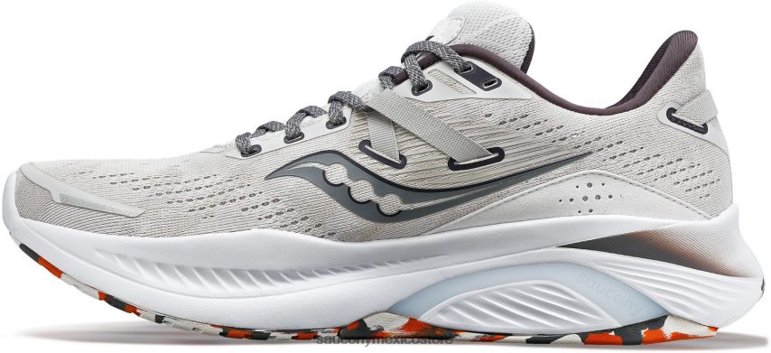 Saucony guía 16 hombres niebla/lava P4B2Z050