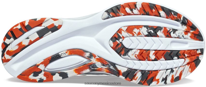 Saucony guía 16 hombres niebla/lava P4B2Z050