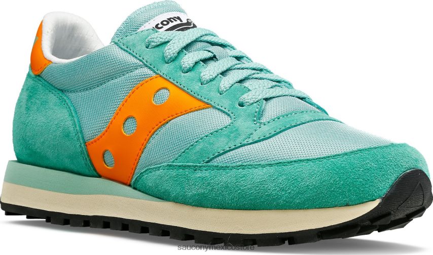 Saucony jazz 81 hombres aguamarina/naranja P4B2Z0276