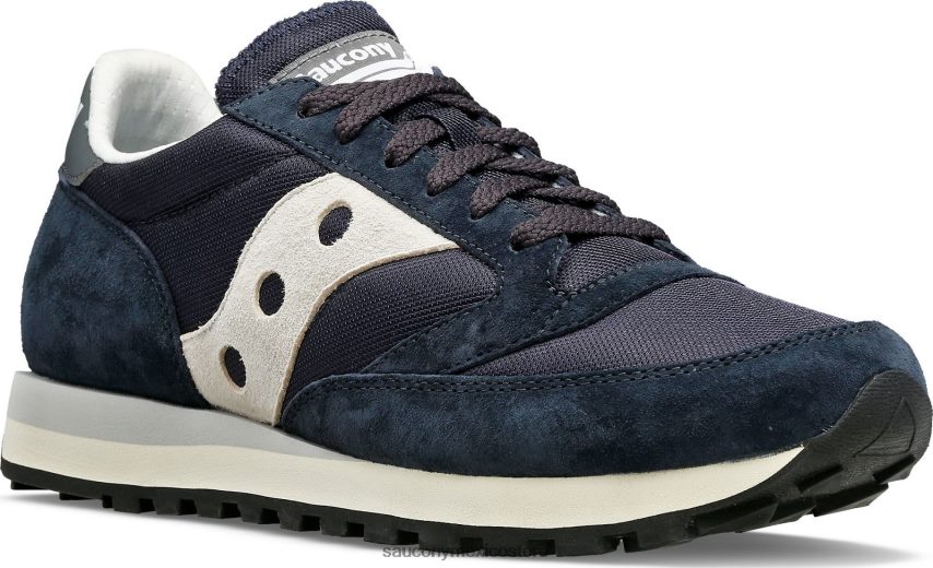 Saucony jazz 81 hombres azul marino/gris P4B2Z0282