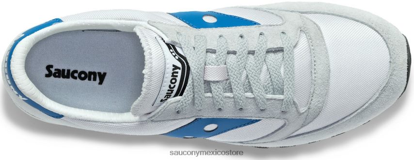 Saucony jazz 81 hombres gris azul P4B2Z0279