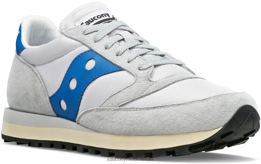 Saucony jazz 81 hombres gris azul P4B2Z0279