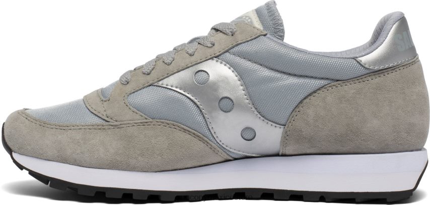 Saucony jazz 81 hombres gris/plata P4B2Z0281