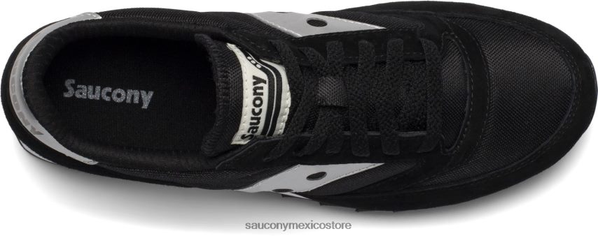 Saucony jazz 81 hombres negro/plata P4B2Z0275