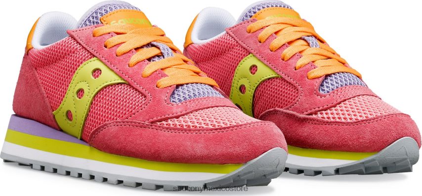 Saucony jazz triple verano mujer rosa claro/lima P4B2Z0668