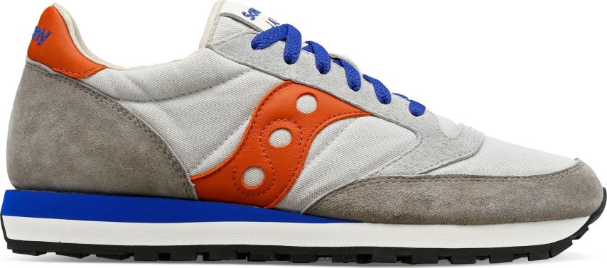 Saucony lavado a la piedra original de jazz hombres gris/óxido P4B2Z0213