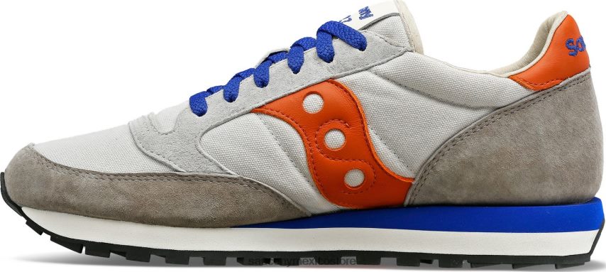Saucony lavado a la piedra original de jazz hombres gris/óxido P4B2Z0213