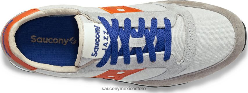 Saucony lavado a la piedra original de jazz hombres gris/óxido P4B2Z0213