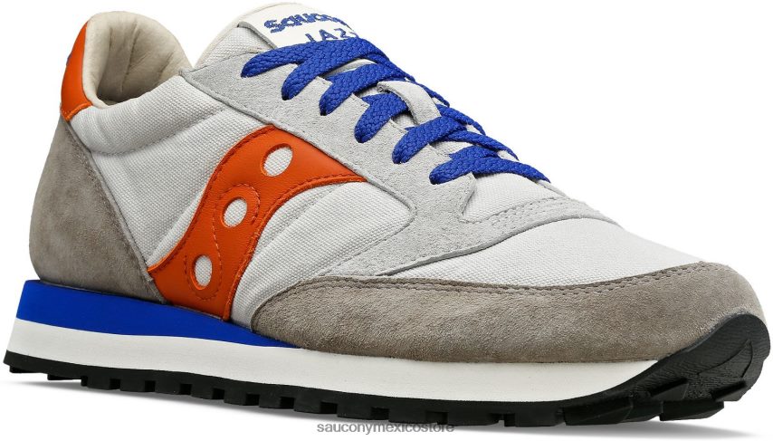 Saucony lavado a la piedra original de jazz hombres gris/óxido P4B2Z0213